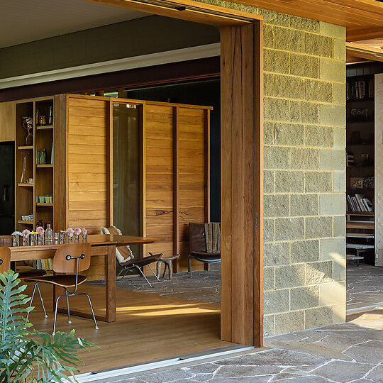 Interior photograph of Zulaikha Laurence, Tree Change House by Clinton Weaver