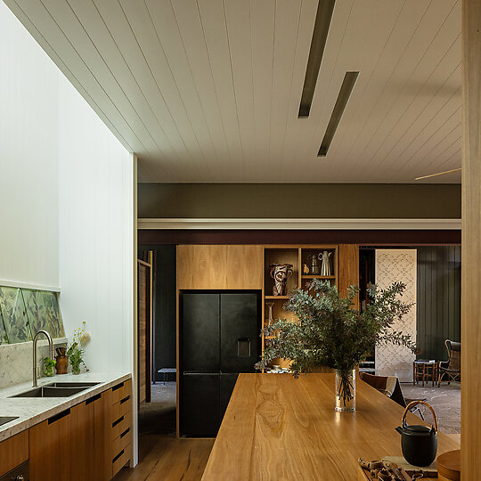 Interior photograph of Zulaikha Laurence, Tree Change House by Clinton Weaver