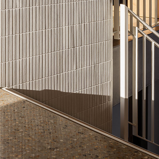 Interior photograph of Copper Ribbon House by Kat Lu