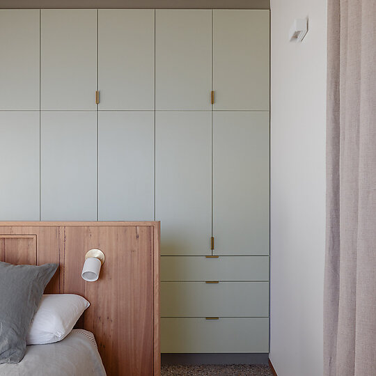 Interior photograph of Copper Ribbon House by Kat Lu