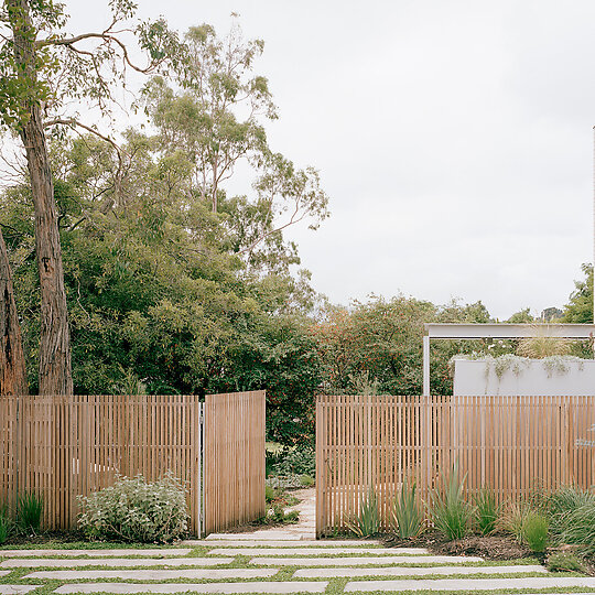 Interior photograph of Vasey Pavilions by Rory Gardiner w/ Colby Vexler