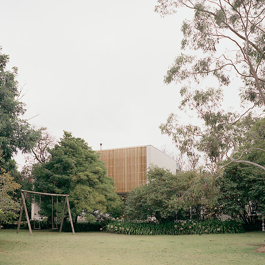 Interior photograph of Vasey Pavilions by Rory Gardiner w/ Colby Vexler