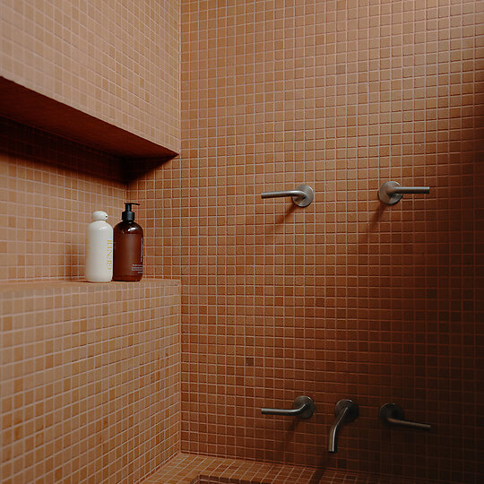 Interior photograph of Brunswick Heads House by Tom Ross