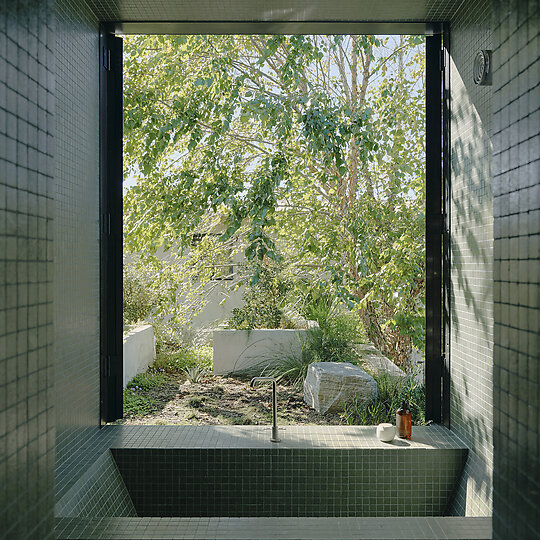 Interior photograph of Brunswick Heads House by Tom Ross