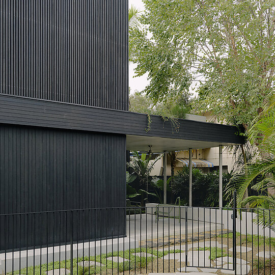Interior photograph of Brunswick Heads House by Tom Ross