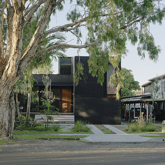 Interior photograph of Brunswick Heads House by Tom Ross