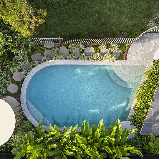 Interior photograph of Totoro's Pool by Murray Fredericks Photography
