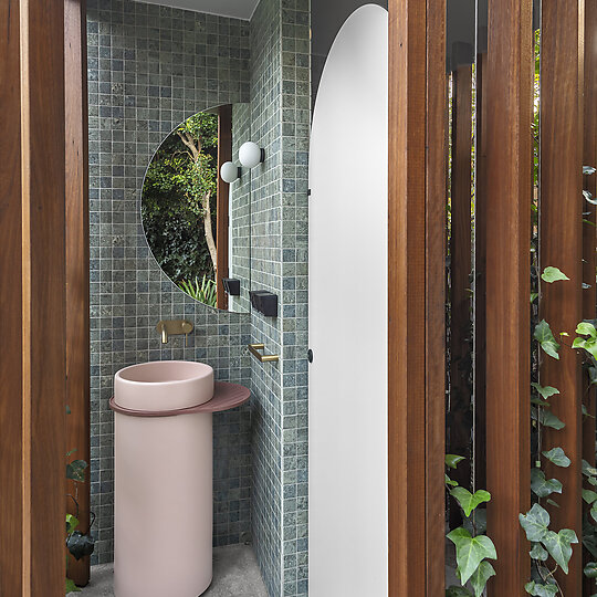 Interior photograph of Totoro's Pool by Murray Fredericks Photography