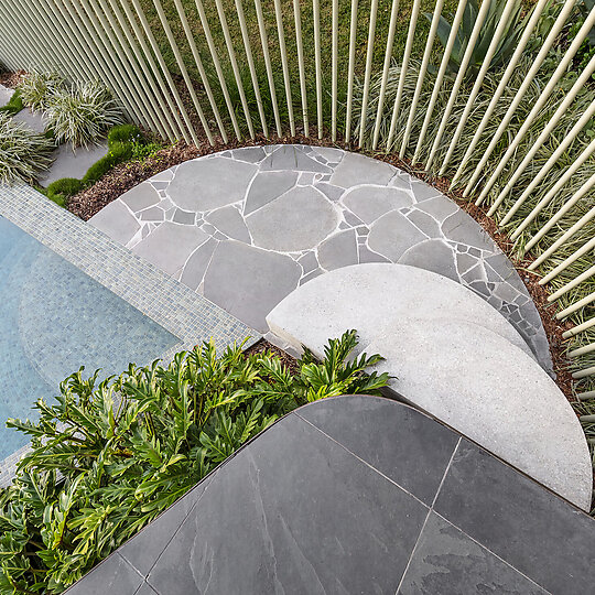 Interior photograph of Totoro's Pool by Murray Fredericks Photography