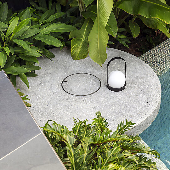 Interior photograph of Totoro's Pool by Murray Fredericks Photography