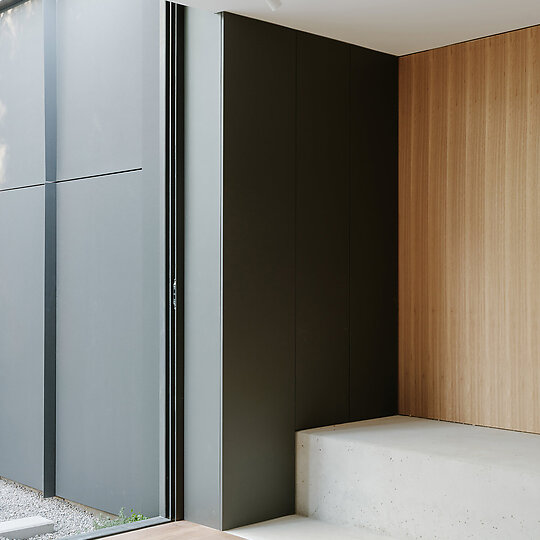 Interior photograph of Bluestone House by Hamish McIntosh