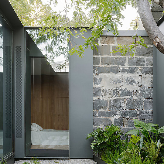 Interior photograph of Bluestone House by Hamish McIntosh