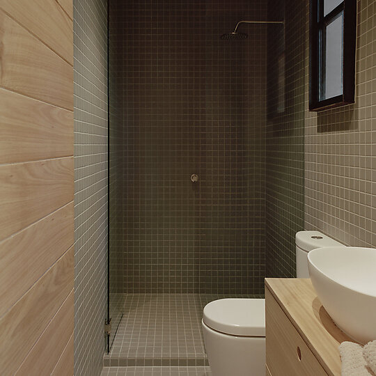 Interior photograph of sawmill treehouse by Tasha Tylee
