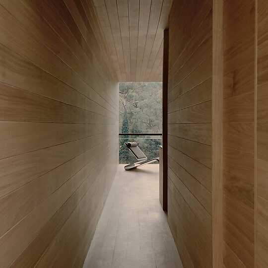 Interior photograph of sawmill treehouse by Tasha Tylee