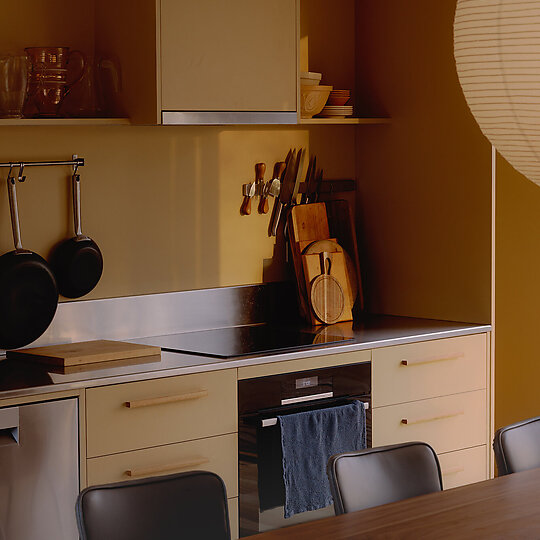 Interior photograph of Spring Beach House by Tim Clark Studio