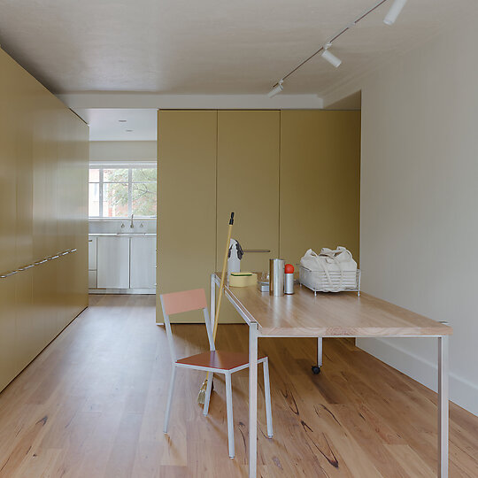 Interior photograph of Caringal: A Flat for an Artist by Hamish McIntosh