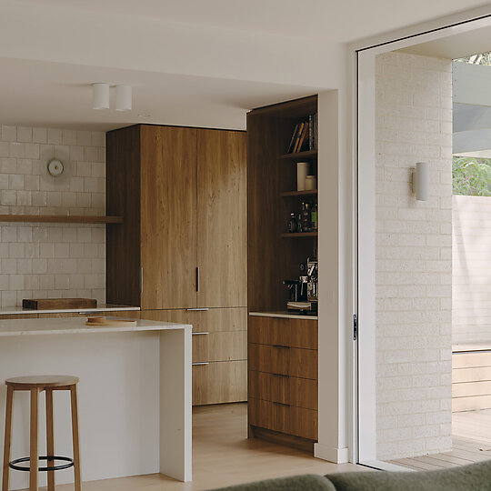 Interior photograph of Plane Tree House by Tom Ross
