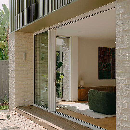 Interior photograph of Plane Tree House by Tom Ross