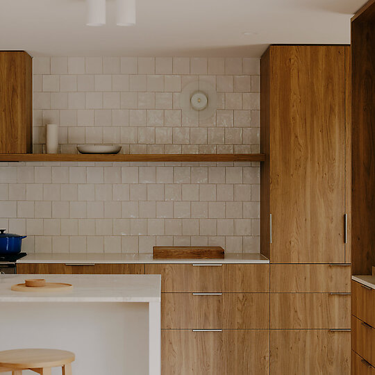 Interior photograph of Plane Tree House by Tom Ross
