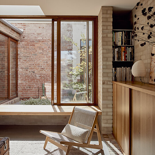 Interior photograph of Northcote House no.3 by Martina Gemmola