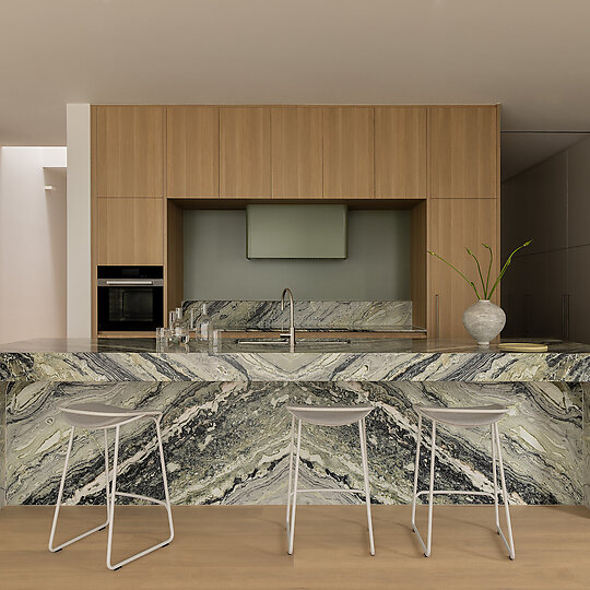 Interior photograph of Horizon House by Timothy Kaye