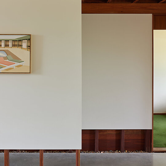 Interior photograph of Balmoral Hillside House by Christopher Frederick Jones