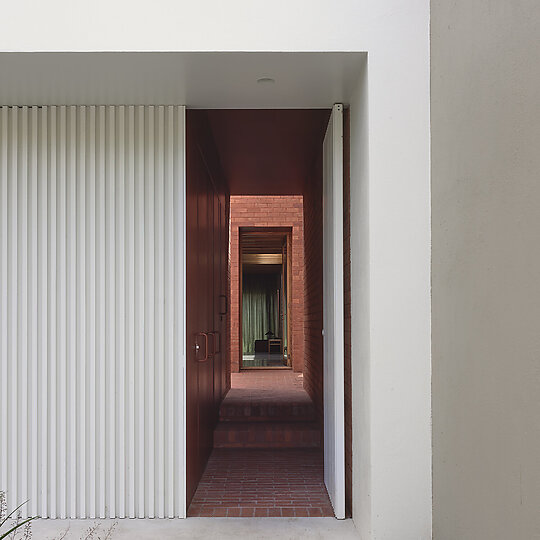 Interior photograph of Terrace House by Derek Swalwell