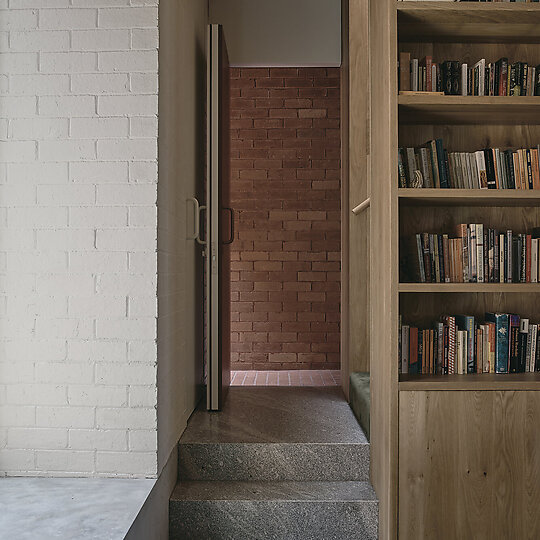 Interior photograph of Terrace House by Derek Swalwell