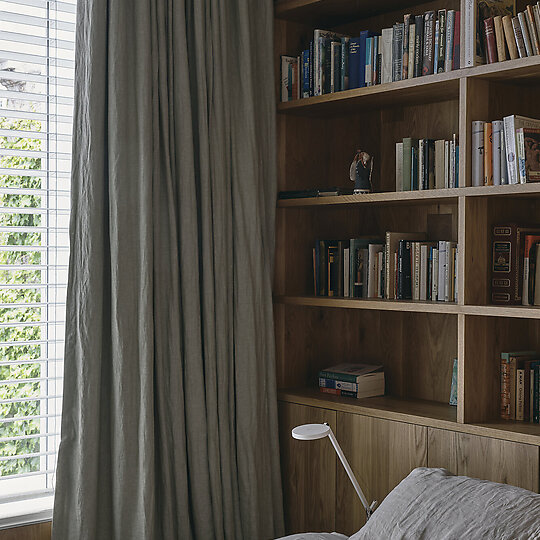 Interior photograph of Terrace House by Derek Swalwell