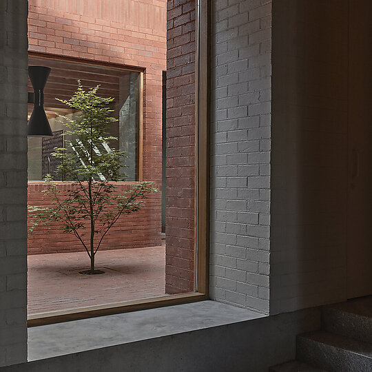 Interior photograph of Terrace House by Derek Swalwell