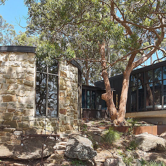 Interior photograph of Babylon House by Zella Casey Brown