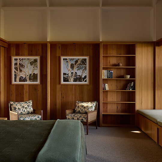 Interior photograph of Binnum Homestead by Cieran Murphy