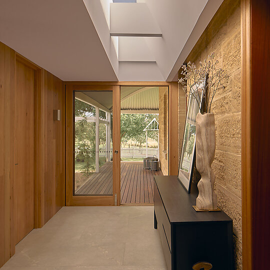 Interior photograph of Binnum Homestead by Cieran Murphy