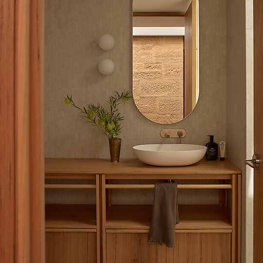 Interior photograph of Binnum Homestead by Cieran Murphy