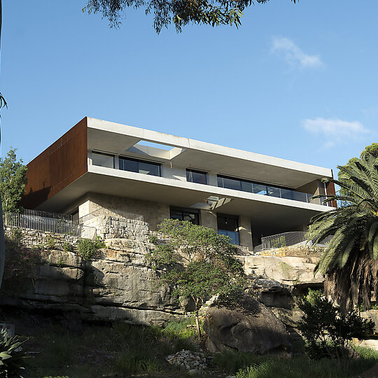 Interior photograph of Perch House by Tom Ferguson Photography