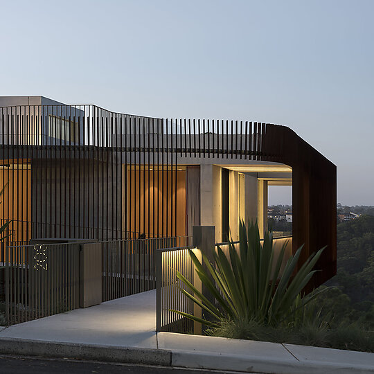 Interior photograph of Perch House by Tom Ferguson Photography