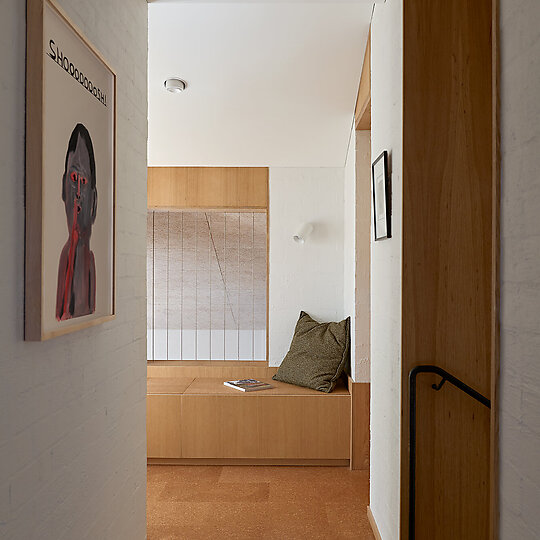 Interior photograph of Broome Street House by Jack Lovel