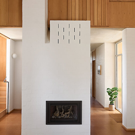 Interior photograph of Broome Street House by Jack Lovel