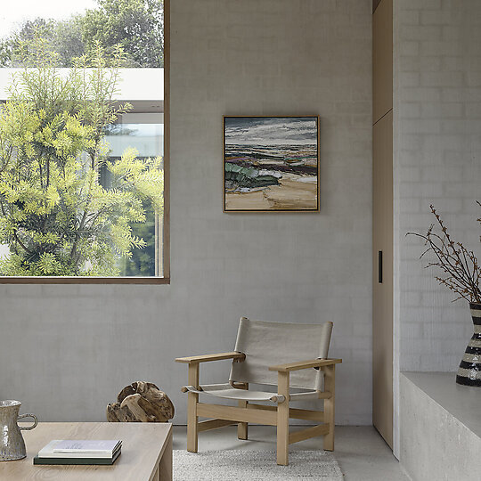 Interior photograph of Coastal House by Derek Swalwell