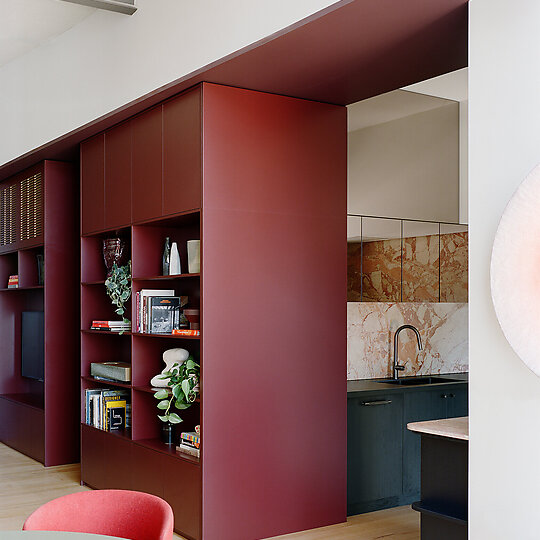 Interior photograph of Tanner Street Residence by Pier Carthew