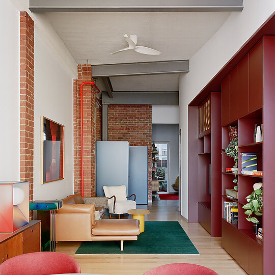 Interior photograph of Tanner Street Residence by Pier Carthew