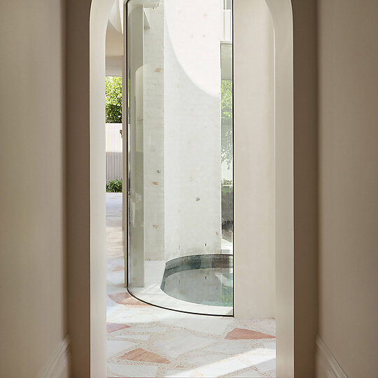 Interior photograph of Hopetoun Residence by Sean Fennessy