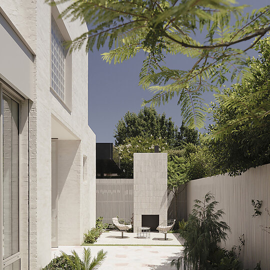 Interior photograph of Hopetoun Residence by Sean Fennessy