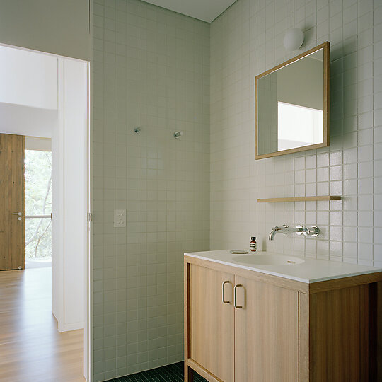 Interior photograph of Cloaked House by Clinton Weaver