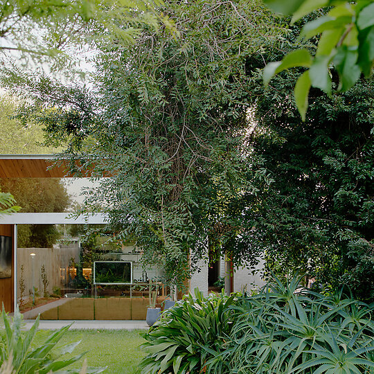 Interior photograph of Harvest House by Tom Ross