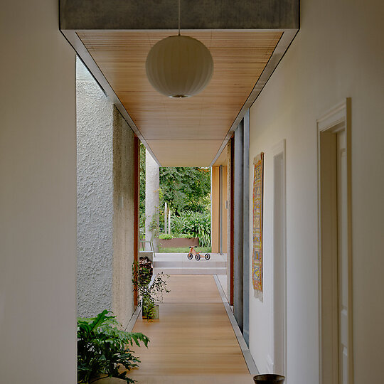 Interior photograph of Harvest House by Tom Ross