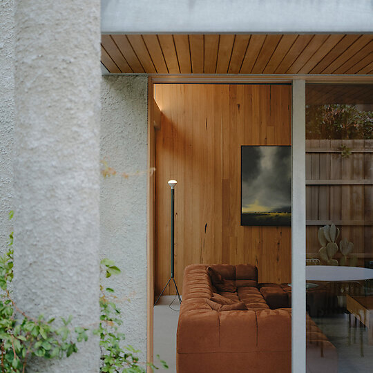 Interior photograph of Harvest House by Tom Ross