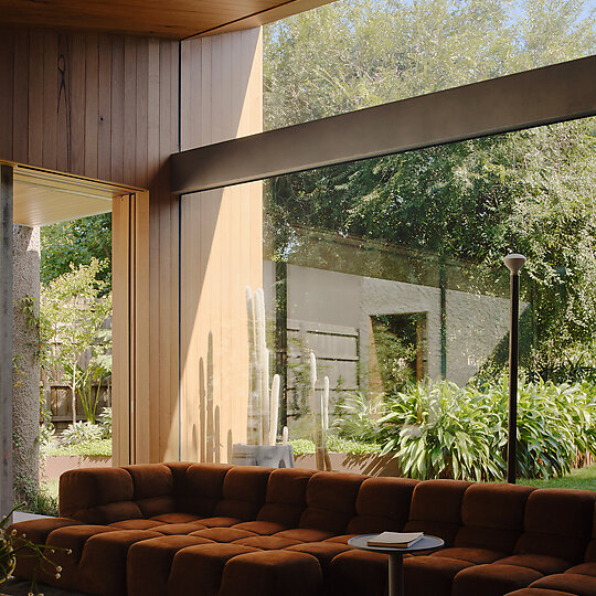 Interior photograph of Harvest House by Tom Ross