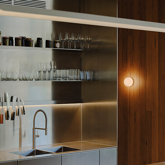Interior photograph of Harvest House by Tom Ross