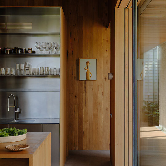 Interior photograph of Harvest House by Tom Ross